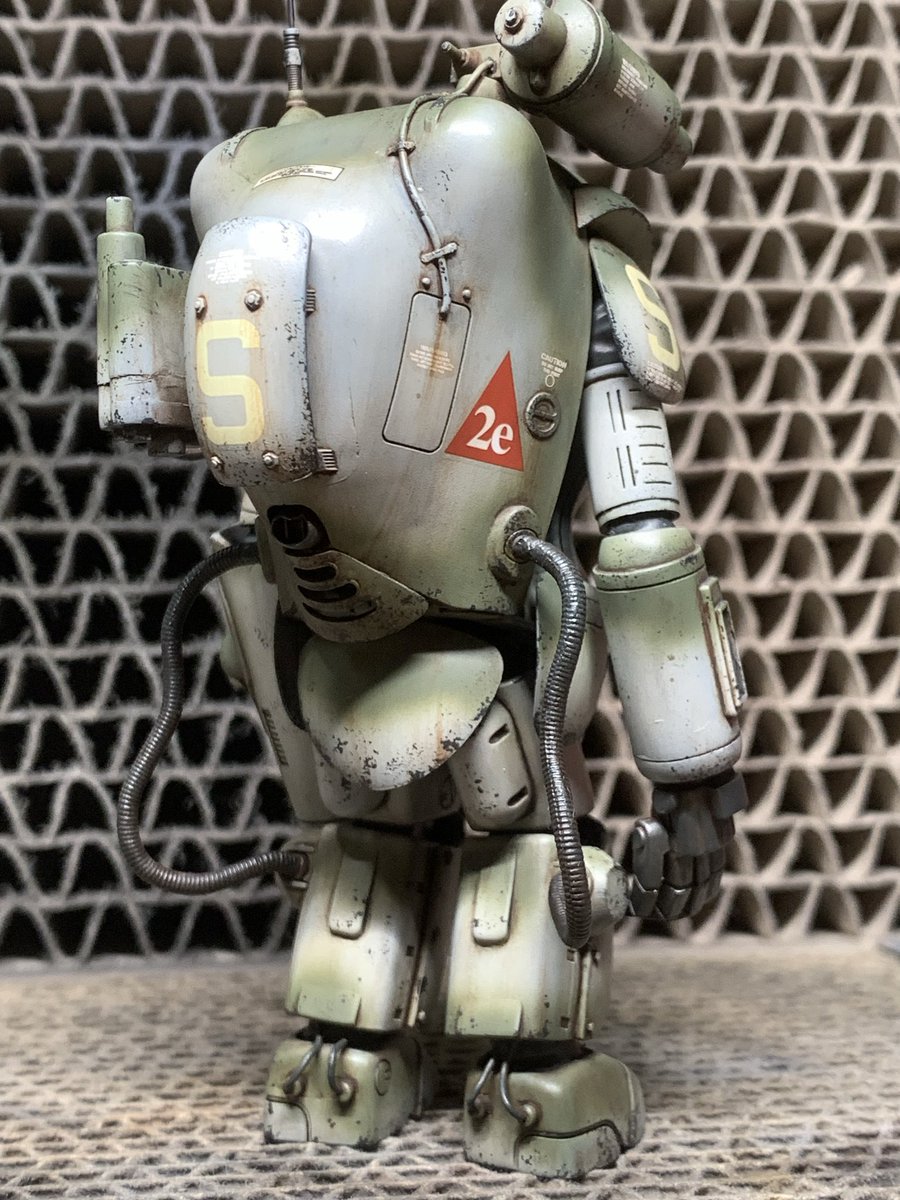 tant1749756's tweet photo. 初めてのマシーネンクリーガーできた〜！
カコイイ〜。
普段、キャラクター系を作らない自分でも、スケモ感覚で楽しく作れました。
他のも買お。 https://t.co/Qisfvz66aV