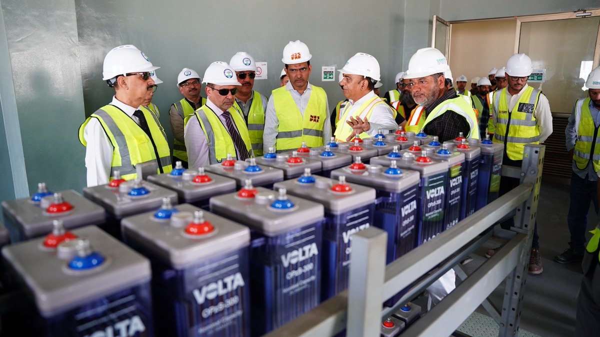 nationalgridpak's tweet photo. MD National Grid Pakistan Engr. Altaf Hussain Malik visited the 500/132 kV AIIC Grid Station, Faisalabad, and reviewed project progress, directing the contractor to expedite remaining works for early completion.

More details:
https://t.co/xavXd2RrNF

#NationalGridPakistan #AIIC https://t.co/cWETIORZ58