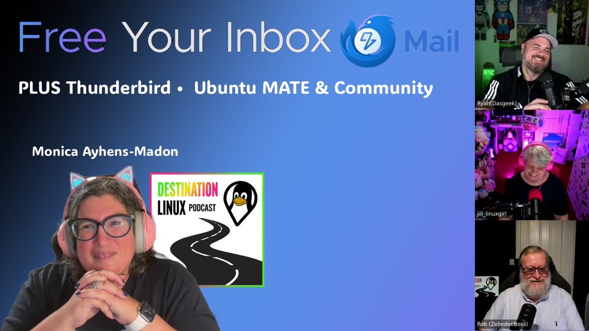 DestLinuxPod tweet picture