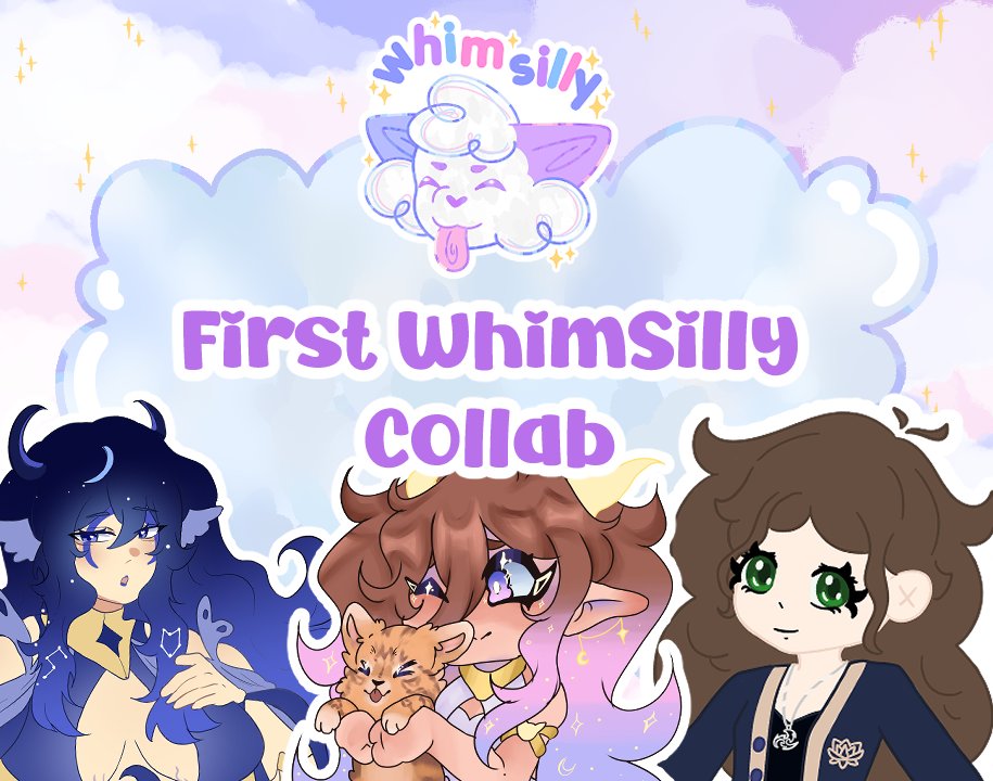 whimsillies's tweet photo. ☁️FIRST WHIMSILLY COLLAB✨

This Wednesday we're having our first ever WhimSilly Collab Debut~! Come meet the 3 Founding Members and join in the fun!

╭⋆｡ @LivvyMoonCleric
╭⋆｡ @MutaCimex 
╭⋆｡ @BluSkyesss 

Date: Weds 7th Oct
Time: 6:30pm BST

#whimsilly #whimsillies https://t.co/cTQKQqqQwH