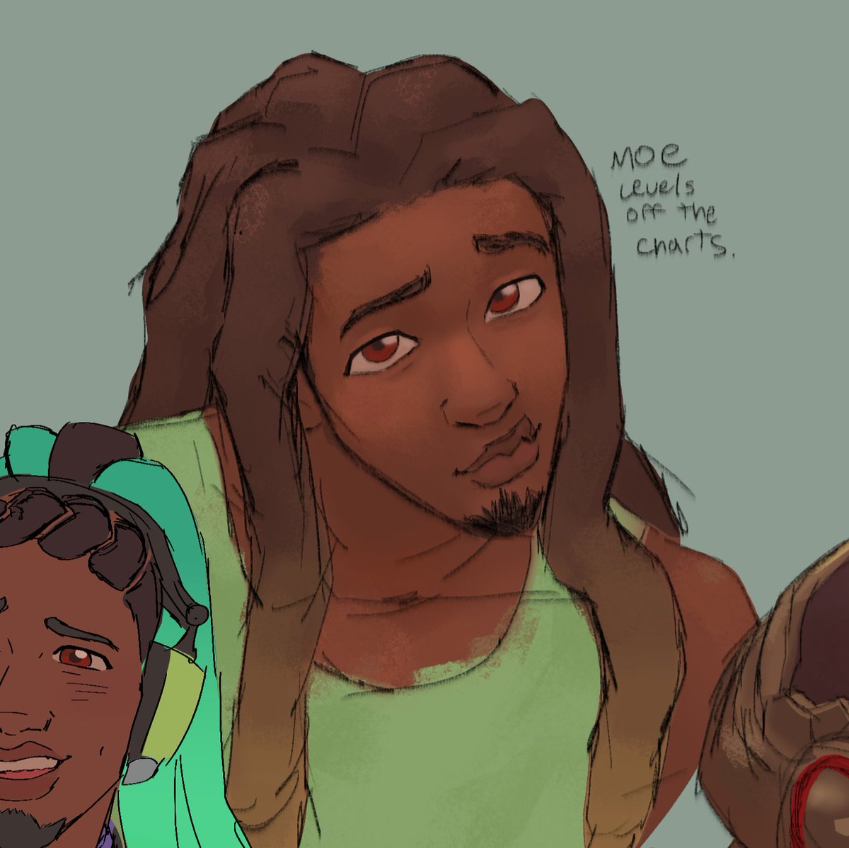 Hairlic3's tweet photo. My mains. No dps cause I dont play it 🤑 #overwatch #lucio #doomfist https://t.co/dOH7KeSGyQ