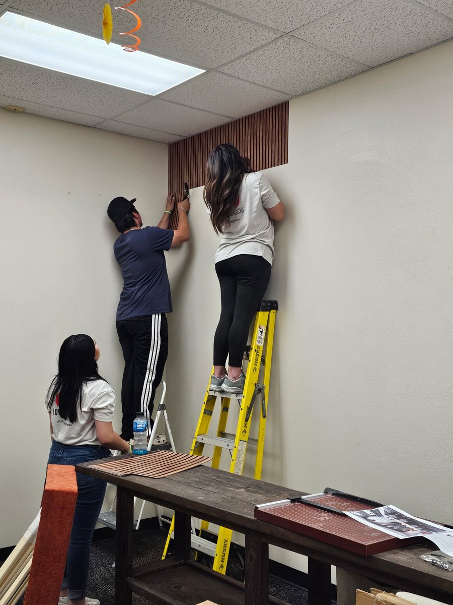 FirstBasin's tweet photo. We had a great time giving back with Love Midland this past Saturday! ❤️ Our First Basin team helped refresh the teachers' lounge at Jones Elementary.

We’re proud to support the educators who give so much to our community! ✨ https://t.co/p2gt80R3kG