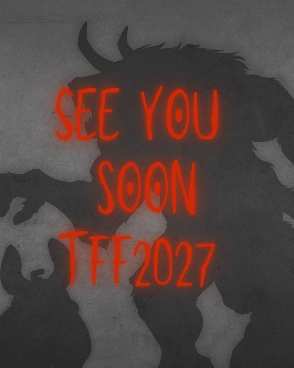 FurryFiesta's tweet photo. Werewolf neighbors? Looking forward to it!๐ป๐ท๏ธ
#TFF2027 Hotel Block Opens Tomorrow, October 6th at Noon! See https://t.co/MEtmSjHqlK for more information. https://t.co/VSyvLi0hpq