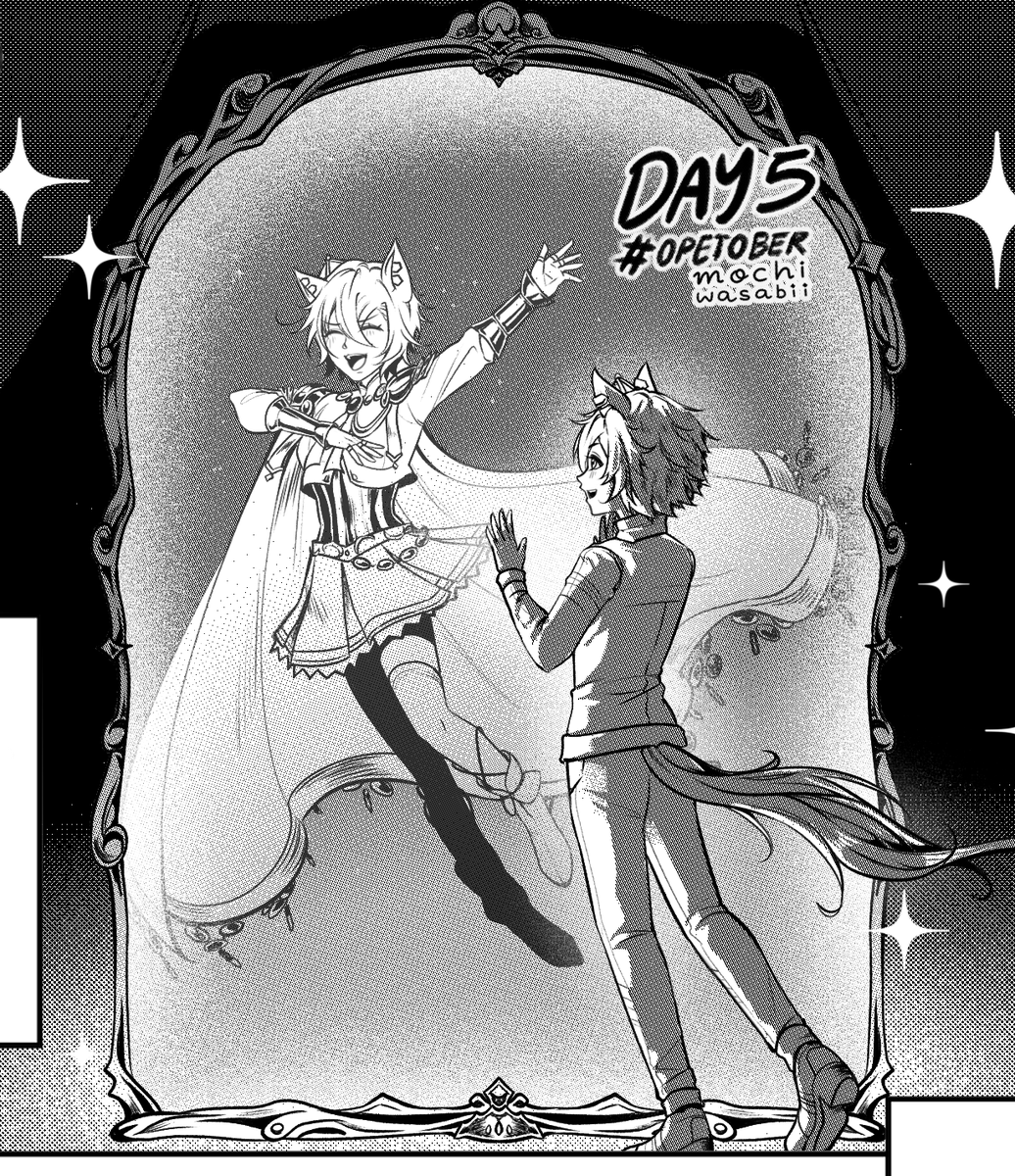 mochiwasabii's tweet photo. day 5 - destiny  
#opetober #テイエムオペラオー https://t.co/9CoGzcnNie