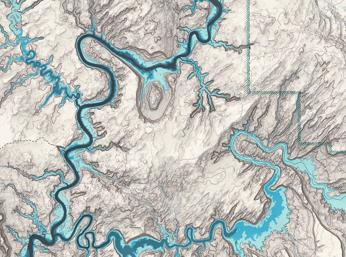 mapsdotcom's tweet photo. Lake Powell is a key reservoir for the southwestern United States. But here, both time and water may be running out.

Great cartography from Zach Beck at @MapUtah provides a closer look at this vital and fragile resource: https://t.co/o7EaMQ9hO8 https://t.co/iMiXeeptLz