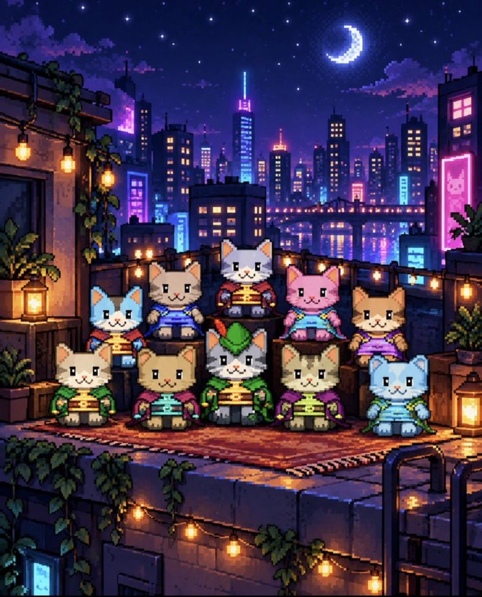 Robincat_coin's tweet photo. GTA VII: Robincat City https://t.co/GPzjXG0JC1