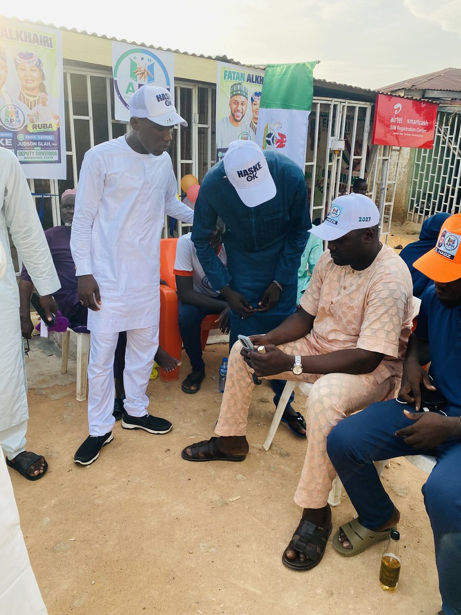 musaHus54670772's tweet photo. Alhamdulillah! Today, we officially opened our APM office. We are fully ready and prepared to begin our campaign and mobilization for Alhaji Abdulrahman Haske, the incoming Governor of Adamawa State, Insha Allah.

This is just the beginning. We are ready to work, https://t.co/FYDXvxnyve