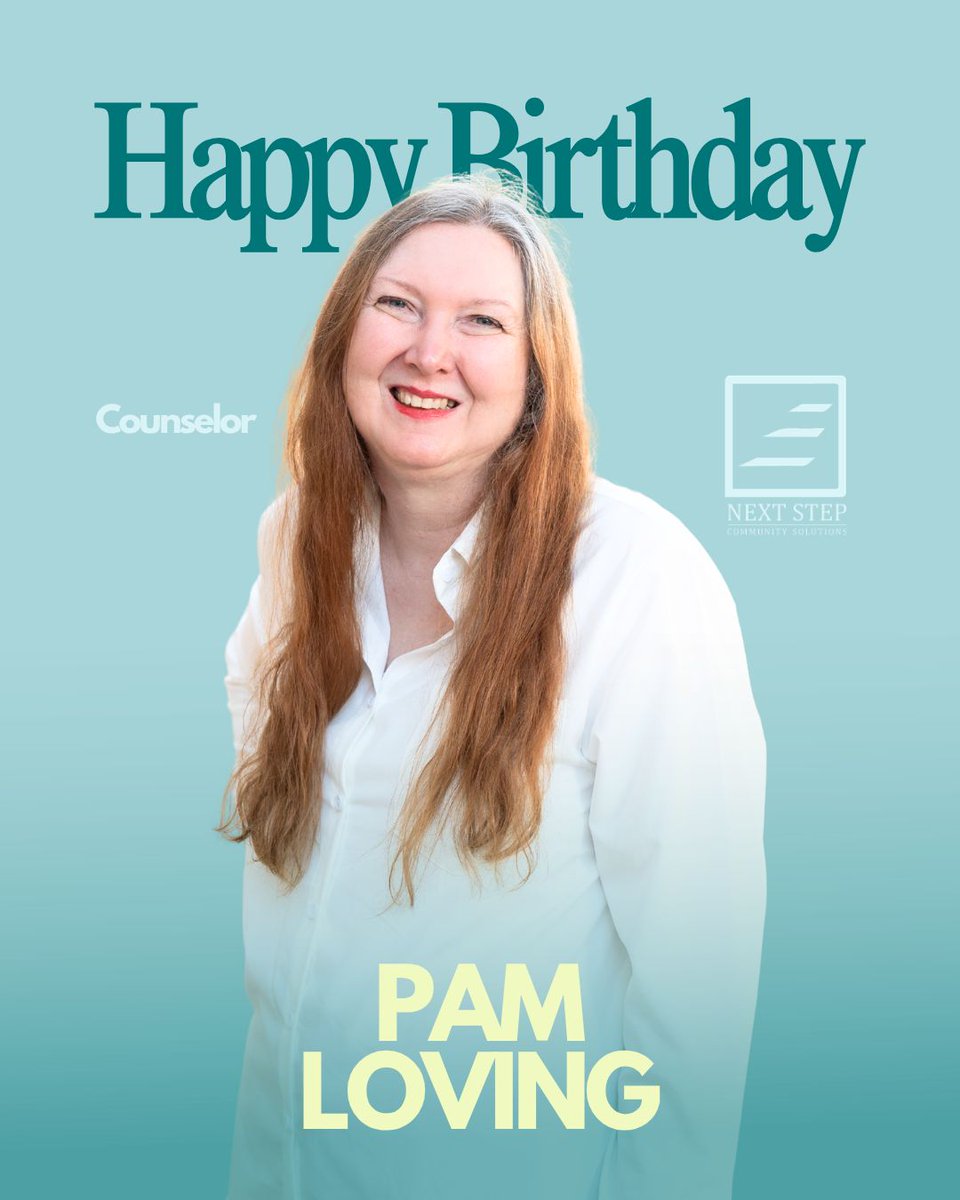 NextStepTX's tweet photo. Help us wish a very happy birthday to Pam Lovings, one of our amazing counselors!

We hope your day is filled with plenty of happiness and all the things you love! Happy Birthday, Pam!

#happybirthday https://t.co/dXUJtiQDAz