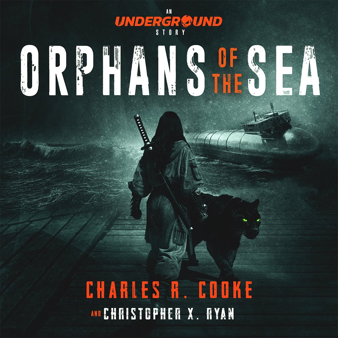 locusmag's tweet photo. ORPHANS OF THE SEA, the 1st entry in Charles R. Cooke and Christopher X. Ryan’s Underground series, is a dark, action story about survival, loyalty, and the choices we make when options comes at a cost

Follow @undergroundtheseries and see the series at https://t.co/8eGSEsubSL https://t.co/z2EtXNW61p
