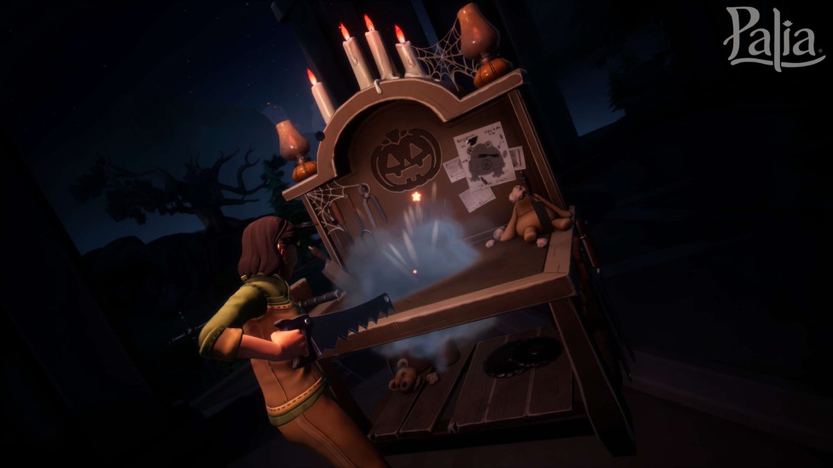 playPalia's tweet photo. Crafting functionality: normal
Paranormal activity: probable 👀

The Haunted Worktable has arrived! 🧸

#Palia #PlayPalia https://t.co/EBE1hJPQ8R
