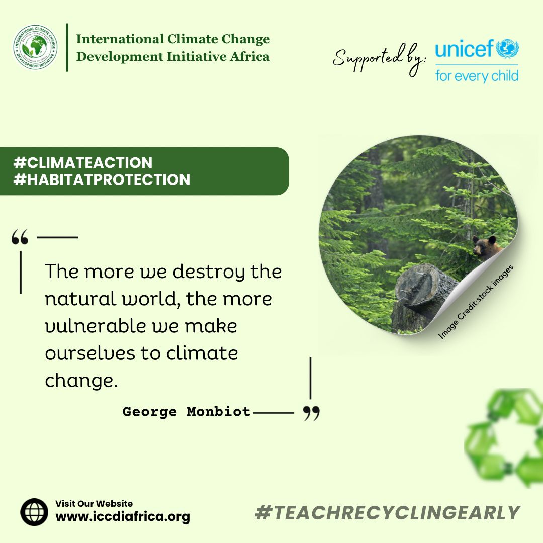 ClimateWed's tweet photo. The more we destroy the natural world, the more vulnerable we make ourselves to climate change. — George Monbiot #ClimateAction #HabitatProtection https://t.co/IWtljoEM4a