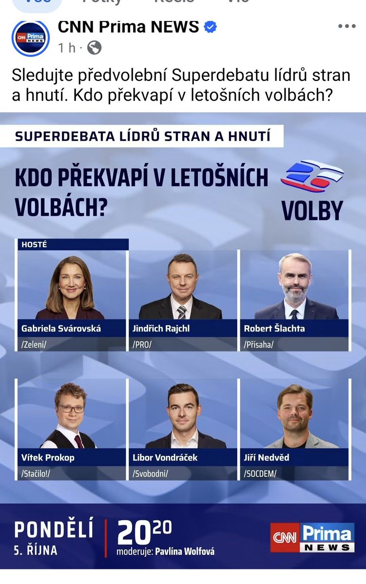 HPrahy's tweet photo. Superdebata super zbytečných.

Proč tohle děláte? @CNNPrima https://t.co/qYxgmjVwMd