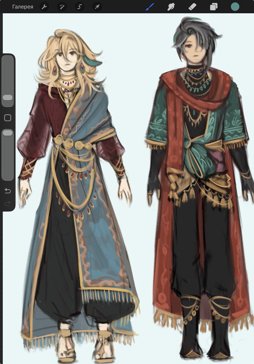 KORZZHIK's tweet photo. A clothing concept for future full‑time work.
#art  #GenshinImpact #Alhaitam #kaveh https://t.co/jCj406vId9