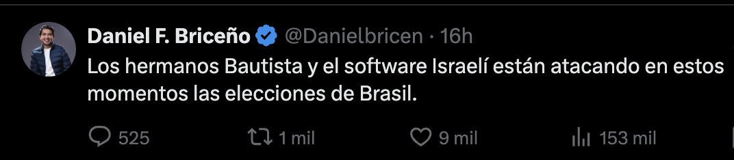 YoAlejoV's tweet photo. Esto es una confesión abierta. Claro, dirá que es sarcasmo, pero la extrema derecha peligrosa acostumbra a ridiculizar las cosas como estrategia de marketing cuando los pillan.

Al ridiculizarlas, desactivan cualquier evidencia sobre la verdad para que sus incultos seguidores solo se burlen de la manipulación que ejercen sobre ellos.