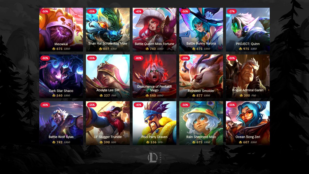 New Weekly Skin Sale 💰