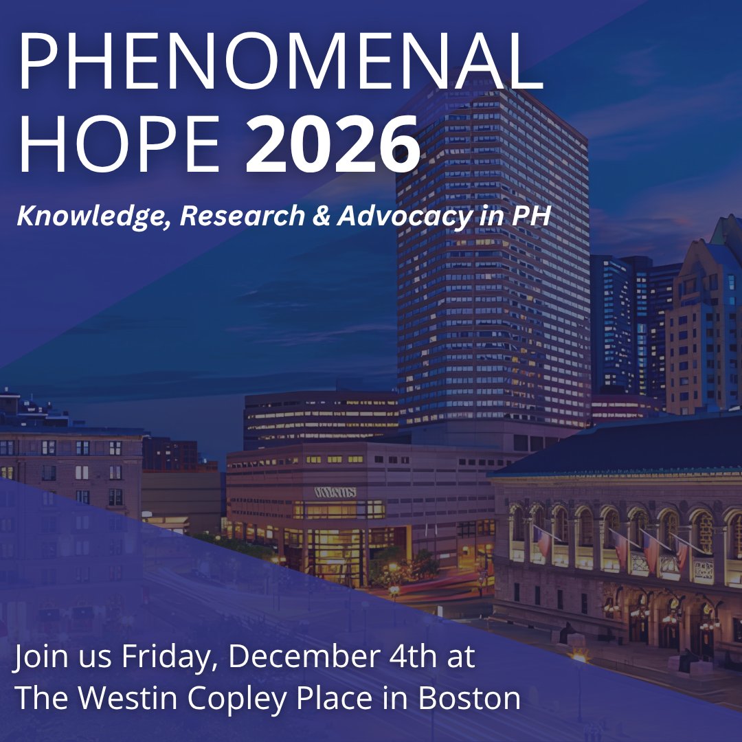 teamphhope's tweet photo. Registration is open for the PH Research Symposium! Explore the Navigating the Patient Journey | Women’s Health sessions, plus expert discussions on clinical trials and the future of PH care. 📅 Dec. 4 | Register: https://t.co/xxdnB7QA3Y #pulmonaryhypertension #phresearch https://t.co/lBWivGMK24