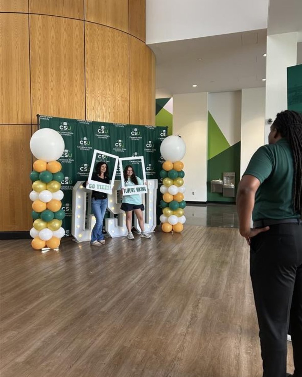 CLE_State's tweet photo. Explore a university where the city is your campus.

Join us for Fall Visit Day this Saturday at 9:30 a.m. to tour campus, explore academic programs and discover what it means to attend a university in the heart of downtown Cleveland.

Plus, hear from CSU alumnus and Cleveland icon Tim Misny as our featured speaker. You won’t want to miss it!

Register today at https://t.co/mhxs6EvL8Z.