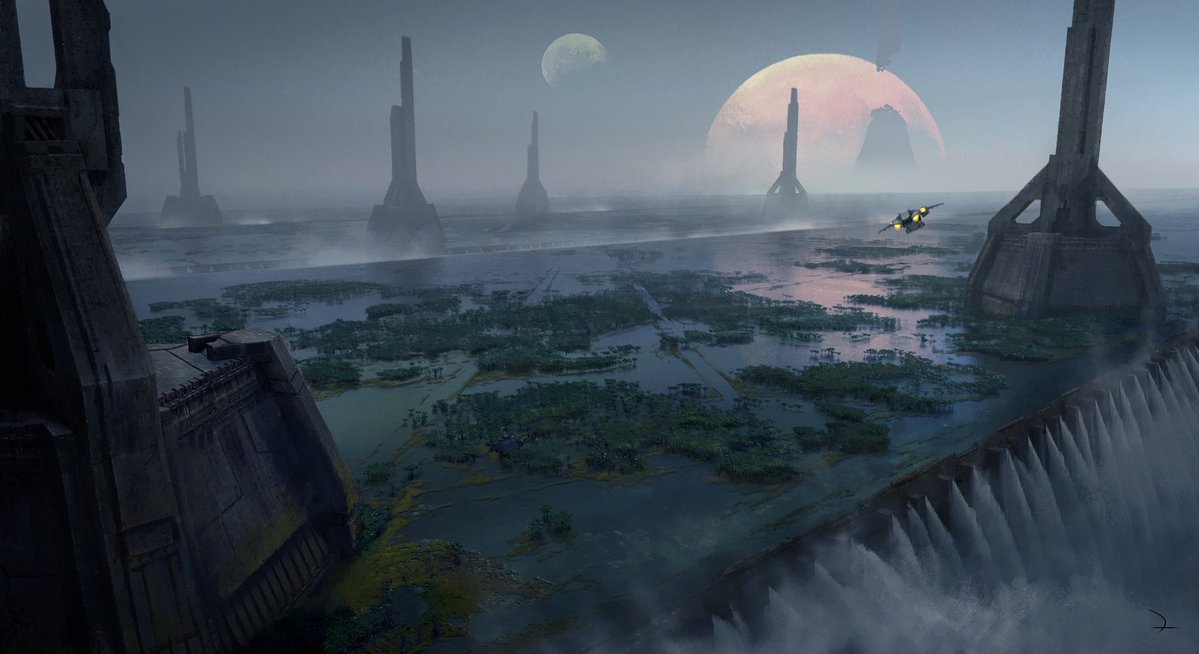 Mr_Rebs_'s tweet photo. It seems like this new concept art that Halo Studios released in their final Cannon Fodder was for their planned Halo Infinite sequel. #Halo https://t.co/yMEBjepHm1