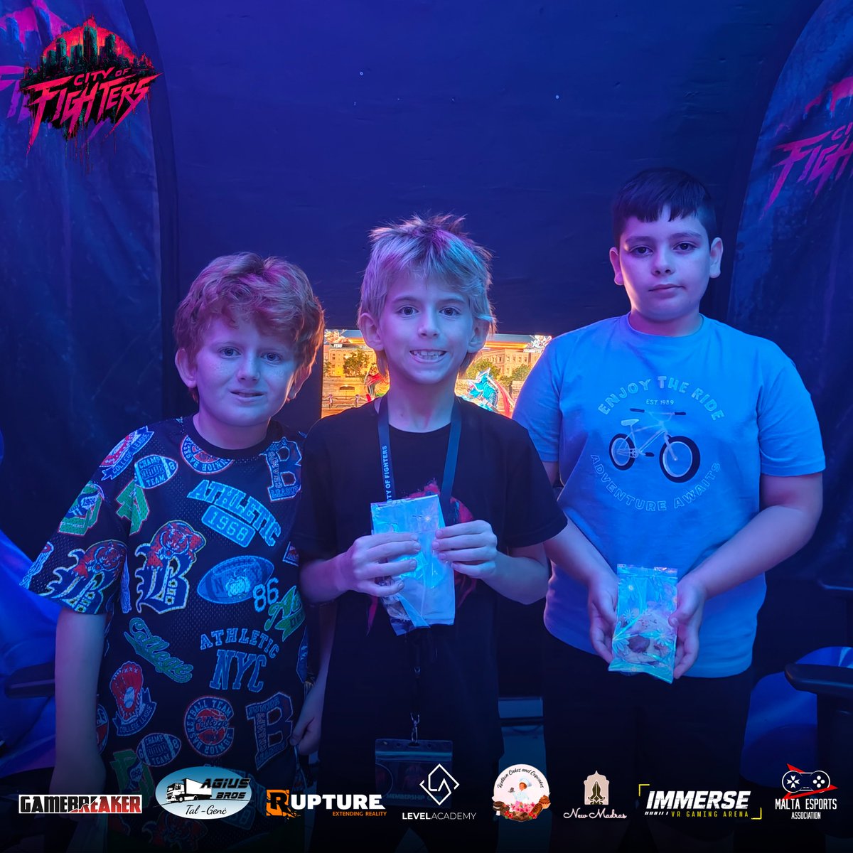 CityofFighters1's tweet photo. “I am coming to win!” GOATedScott declared—and he backed it up! After losing his opening match to Jake, he bounced back to claim the victory. Could this be the season the reigning champion loses his crown? We’ll find out in the coming weeks ;)

🤝 Sponsored by:

@levelacademygg  │ Rupture│ Immerse - immerse .mt │ Agius Brothers Co Ltd.  | Gamebreaker | Rodleen Cakes and Cupcakes | New Madras Indian Restaurant | @malta_esports