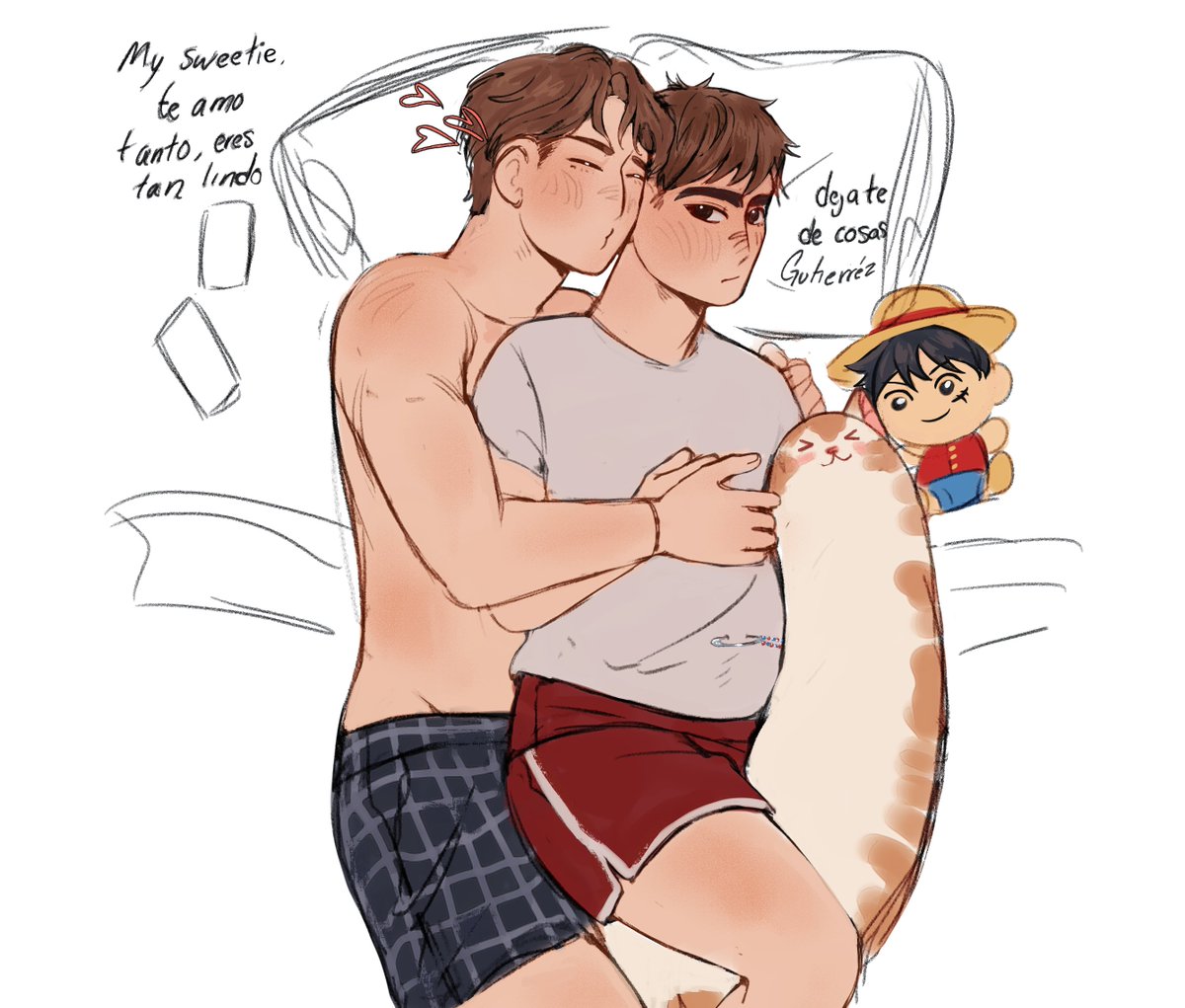 aalesweet13's tweet photo. Voy atrasada pero yo puedo al rato subo el día 5₍₍⚞(˶˃ ꒳ ˂˶)⚟⁾⁾

#brimiga //Day 4: mpreg/comfort/cuddles // @gutimiga https://t.co/UPdfjXkuIH