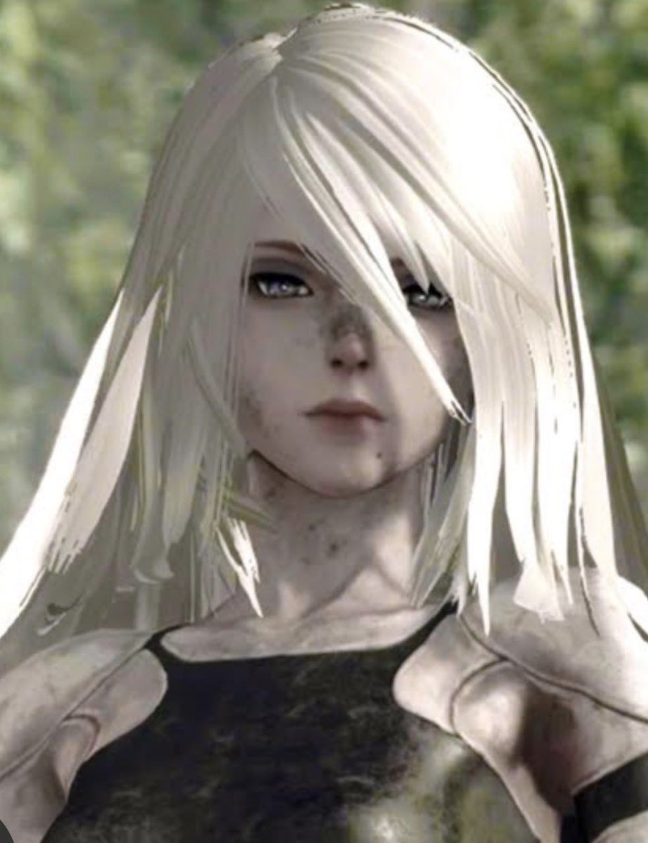bloomyboos's tweet photo. the first thing i ever said when i saw sable for the first time was ‘wow she looks alot like A2 from nier automata’ and now you’re telling me they’re adding a cosplay of A2 from nier automata to the game and they’re gonna give it to YUI just because A2 is vaguely anime themed??? https://t.co/p7zt3sKNQ8