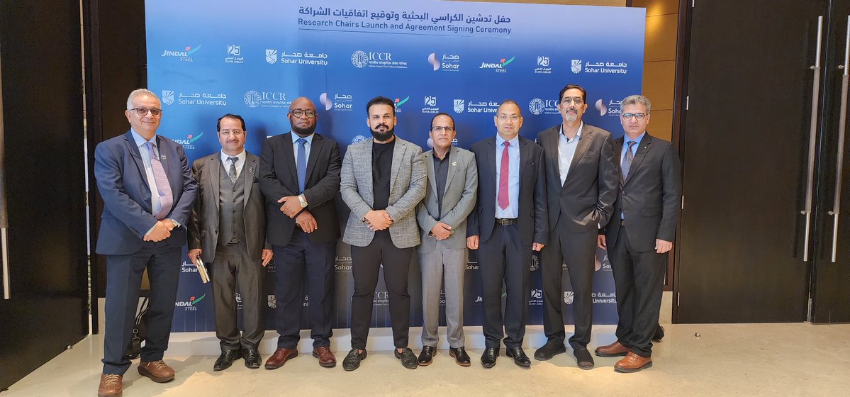 UNESCORCQEERSET's tweet photo. Congratulations to Sohar University on launching two Research Chairs in finance and SME development, and Indo-Omani culture, art and trade!
We at the UNESCO RCQE Chair look forward to collaboration and shared achievements.
#SoharUniversity #Research #Oman https://t.co/0Dikw1BGr4
