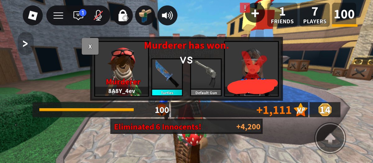 Iriskitty228's tweet photo. MAUAHAHAHAHA
U can't stop me 
#roblox #mm2
#MM2studio https://t.co/ttIPFfShS7