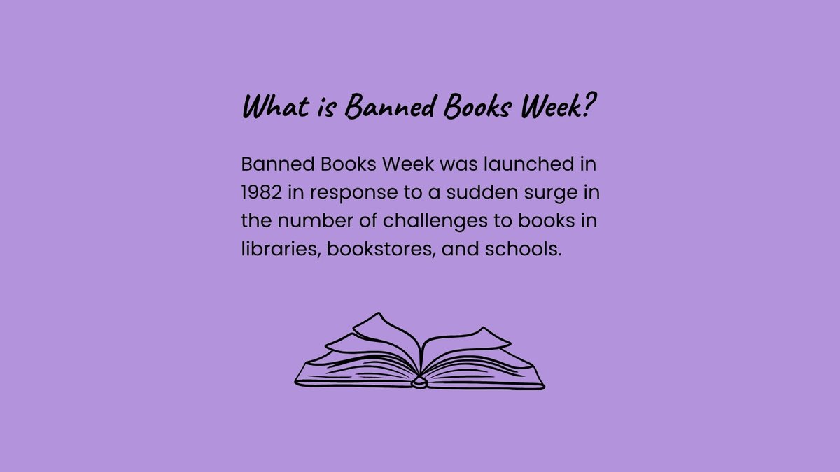 kstatelibraries's tweet photo. It’s Banned Books Week! 📖 With 2025 seeing the second-highest number of book challenges ever recorded, join us in celebrating the freedom to read. Stop by the 2nd floor “living room” in Hale Library from 12:30–1:30 p.m. Oct. 5–8 to read from a banned book or just come &amp; listen! https://t.co/yNXS6qMBpq