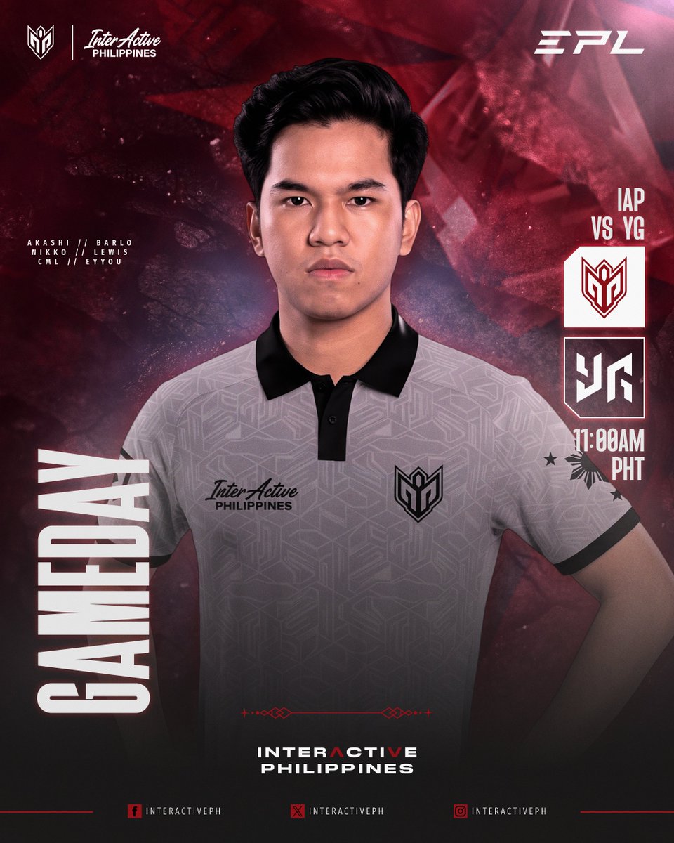 InteractivePH's tweet photo. Playoffs it is! Wala ng atrasan sa bakbakan na to!

🇵🇭IAP 🆚 YANGON GALACTICOS  | 🕔 11:00AM UTC +8

#IAPBeast #EPLWorldSeries #Season18
#SouthEastAsia https://t.co/XZKKC3uma4
