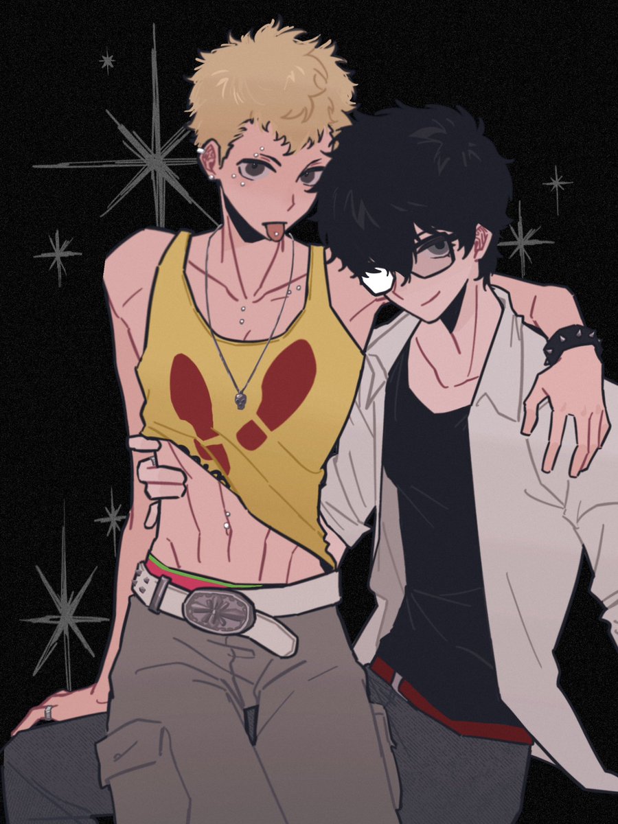 Len_A_ser's tweet photo. ✨#pegoryu #persona5 https://t.co/ScpUYztrcY