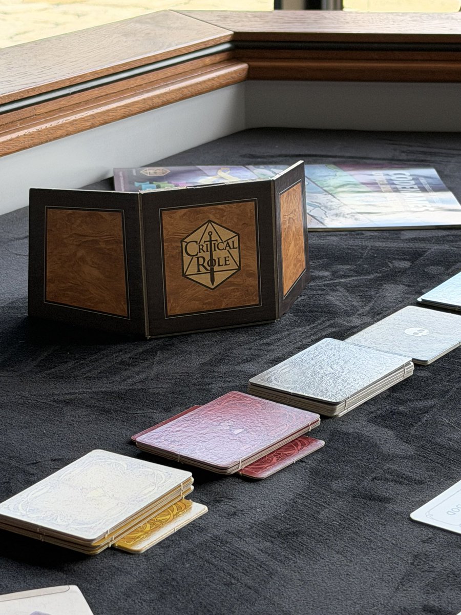 CodenamesGame's tweet photo. The table is set, the party is ready and the Campaign is about to begin ⚔️🎲 

Team up with your fellow adventurers and experience Codenames: Critical Role Adventures! https://t.co/nvGZf4c4pI