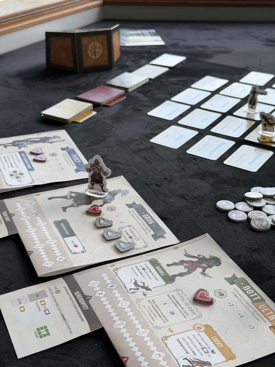 CodenamesGame's tweet photo. The table is set, the party is ready and the Campaign is about to begin ⚔️🎲 

Team up with your fellow adventurers and experience Codenames: Critical Role Adventures! https://t.co/nvGZf4c4pI