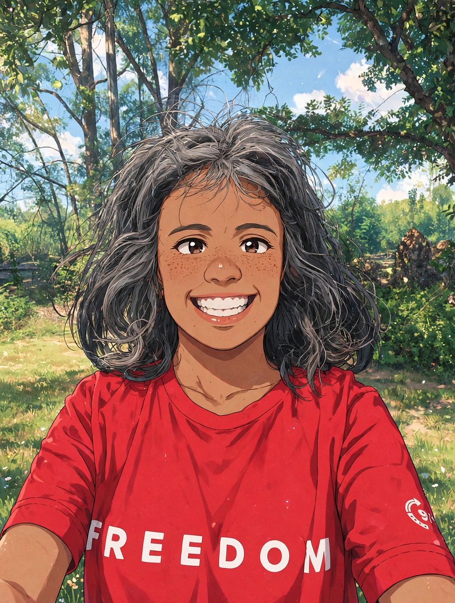 Renatta's tweet photo. An anime-style portrait of me. :) https://t.co/T7sUjOdqWS