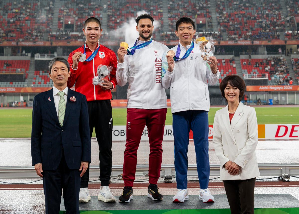QNAEnglish's tweet photo. #Asian_Games Aichi-Nagoya 2026:
Historic 18-Medal Haul Fuels #Qatar's Rising Ambitions
#QNA_Sports
https://t.co/gXbAi019Vs https://t.co/WqSESi4p6G