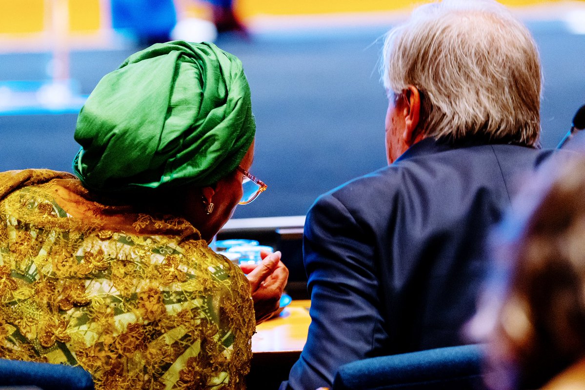 AminaJMohammed's tweet photo. When we say a United Nations that delivers for all, we must mean exactly that.

No one left behind.
 
A stronger @UN must be more representative, responsive &amp; fit for the future - delivering for people and planet. https://t.co/Y3uumjs67q