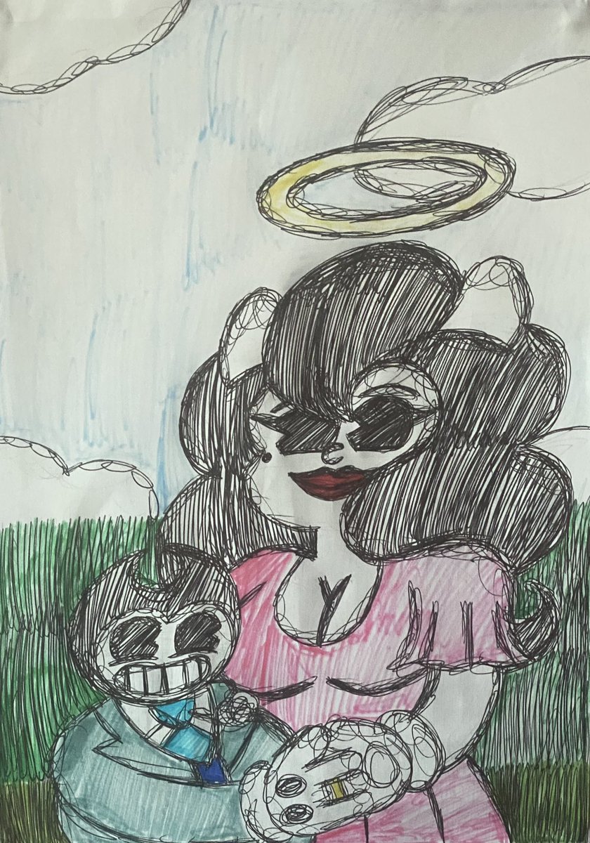 Liamsexton131's tweet photo. 29/07/2023
#bendyandtheinkmachine #bendyandthedarkrevival #bendylonewolf #bendythecage #bendysecretsofthemachine #bendyandtheinkfactory #bendymovie #bendythedancingdemon #aliceangel #bendyxalice #drawing https://t.co/jgssJGew8c