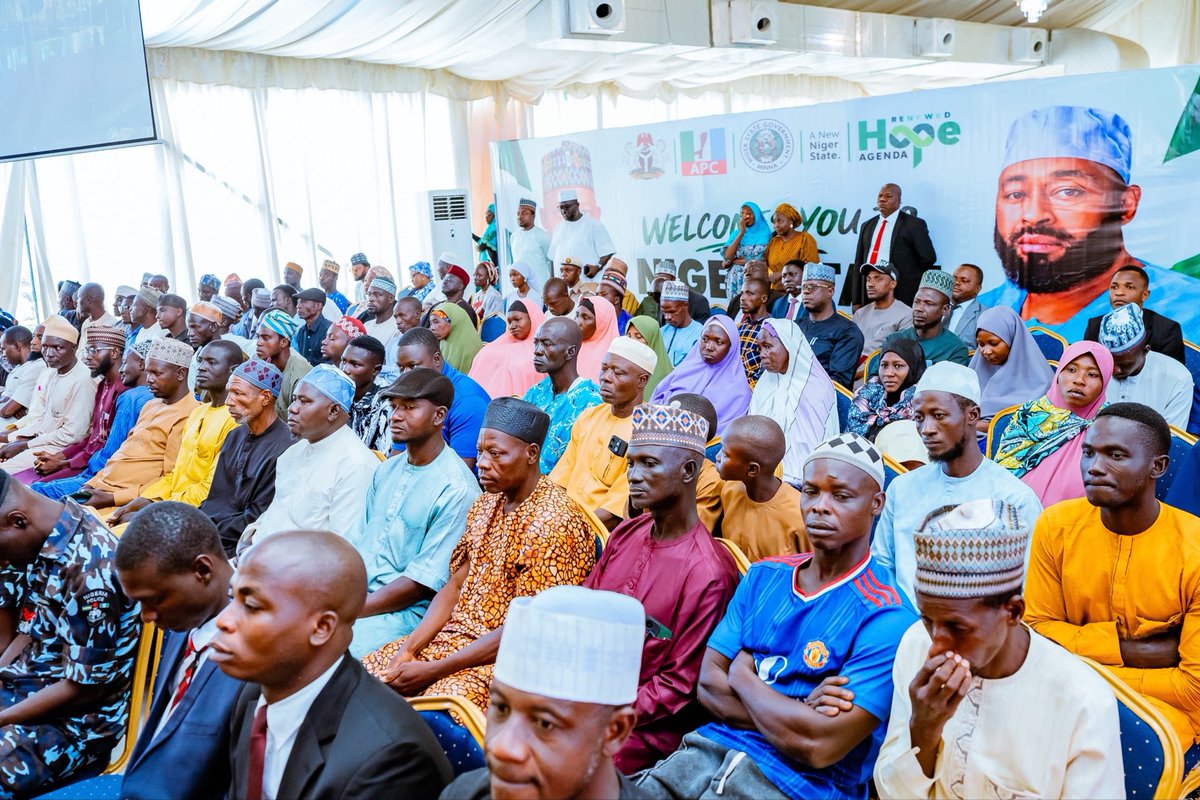 officialSKSM's tweet photo. The Vice President, Senator @KashimSM, has assured families of the 37 suspected miners who died in the custody of the Nigeria Security and Civil Defence Corps (@official_NSCDC) in Niger State that the Federal Government will get to the root of the tragedy and ensure that anyone found culpable is held accountable.

The 37 persons died on September 17 after being detained by the NSCDC on suspicion of illegal mining, with the cause of their deaths yet to be established.

Senator @KashimSM gave the assurance on Monday during a condolence visit to Minna, the Niger State capital, where he conveyed the sympathies of President @officialABAT to Governor @HonBago, the bereaved families, and the people of the state.

The Vice President, who announced the Federal Government’s donation of ₦250 million to families of the deceased, recalled that President @officialABAT had directed a comprehensive investigation into the incident, noting that the government had constituted a 10-member independent investigative committee and suspended officers connected with the incident pending the outcome of the probe.

Describing the incident as a stain on the nation’s conscience, VP @KashimSM said the responsibility of the government to protect the life and dignity of every Nigerian does not cease when a citizen is taken into custody.