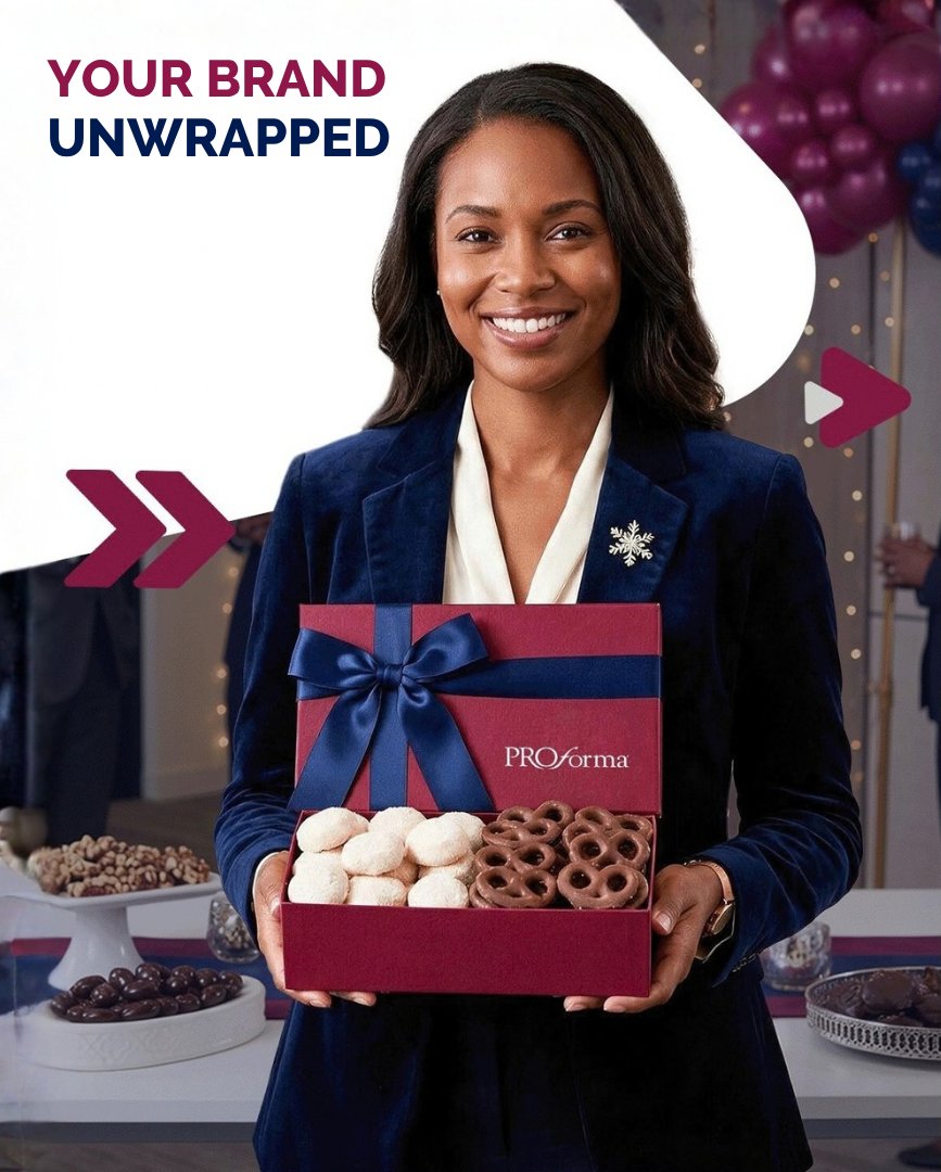 Proforma's tweet photo. Elevate your client gifting with packaging that feels personal, polished, and unforgettable from the moment it arrives. 🎁

#ClientAppreciation #ClientGifting #Branding https://t.co/N3XFjxCtv2