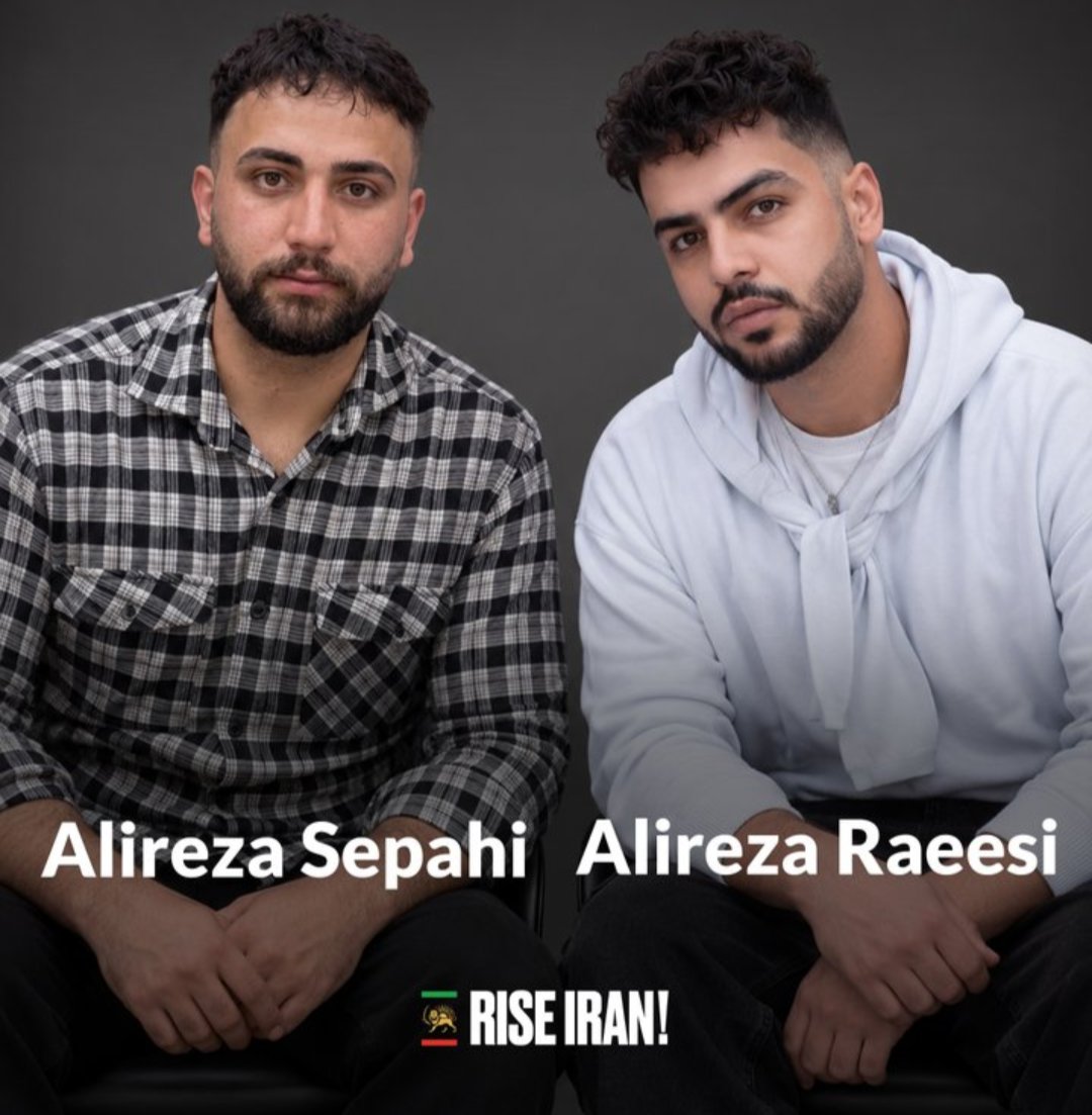arvinkhoshnood's tweet photo. Iran has executed Alireza Sepahi and Alireza Raeesi who participated in the January protests.

Executions in Iran are increasing, yet the international response remains far too weak. Condemnations alone are not enough when they carry no consequences.

If the EU is unwilling to confront the regime directly, it should increase political and economic pressure instead. Diplomatic protests should be backed by concrete measures, such as the expulsion of regime diplomats.

The EU must take a coordinated and leading role. Swift and firm action is needed to show that these executions come at a cost.