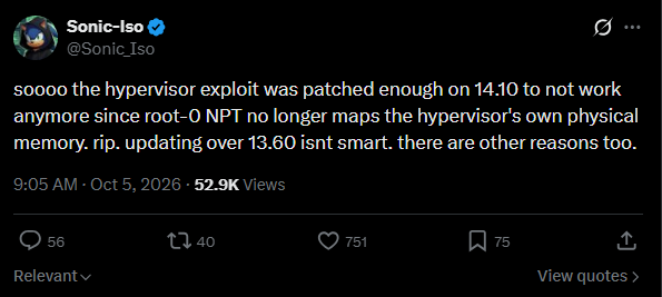TwinFami_Pro's tweet photo. Soooooo......let's see if we finally get FPKG on 12.00-13.60.....

Or another excuse as to why they can't do it yet.....

These things are getting more and more predictable every day. https://t.co/7cwtoAJb6L