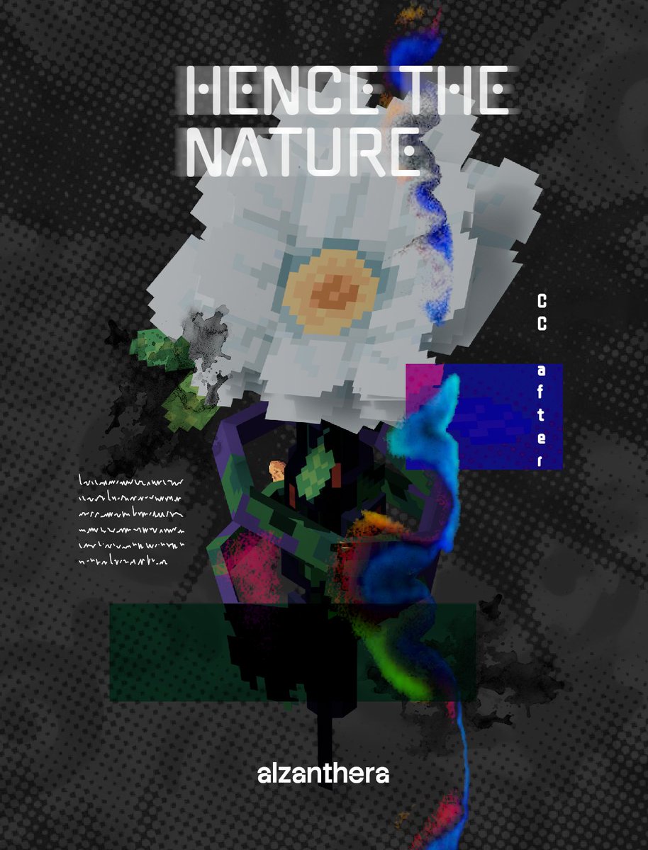 solanumespe's tweet photo. Hence the nature, 
Watch the clock,
The star is alive,
And yet the flower is enervated,
The nature wherefore,

#pixelart #graphicdesign https://t.co/UqYIU0WtBF