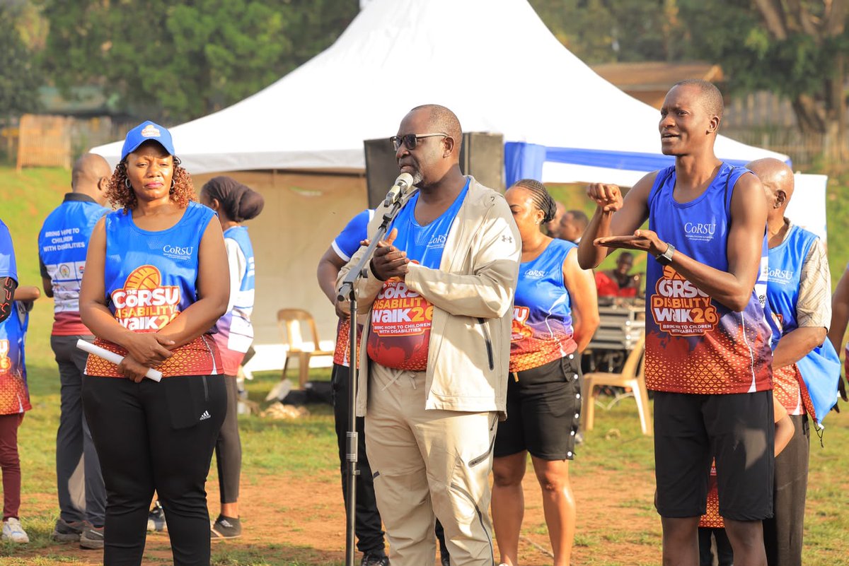 BobNsibirwa's tweet photo. Yesterday, I had the honor of flagging off the 2026 CoRSU Disability Charity Walk on behalf of the Katikkiro. 

This initiative aims to bring hope to children with disabilities and raise essential funds to support surgeries and specialized care for at least 100 vulnerable children.

The Kingdom of Buganda remains steadfast in its commitment to supporting welfare, healthcare, and community development initiatives.