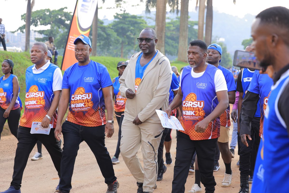 BobNsibirwa's tweet photo. Yesterday, I had the honor of flagging off the 2026 CoRSU Disability Charity Walk on behalf of the Katikkiro. 

This initiative aims to bring hope to children with disabilities and raise essential funds to support surgeries and specialized care for at least 100 vulnerable children.

The Kingdom of Buganda remains steadfast in its commitment to supporting welfare, healthcare, and community development initiatives.