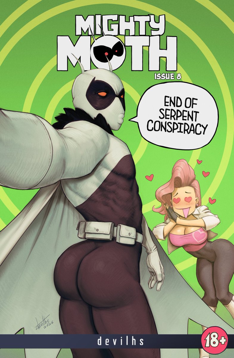 devilhs_art's tweet photo. Mighty Moth #8 finished
you can read it on Newgrounds - https://t.co/OYcDf3jXlB https://t.co/m6KznXEB49