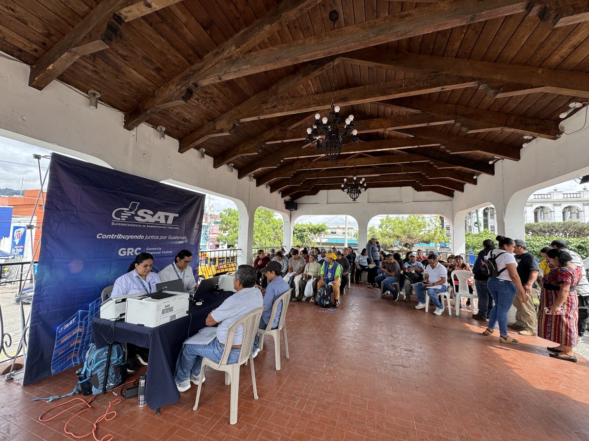 RegTerZ1NMixco's tweet photo. A partir de este lunes 5 al miércoles 7 de septiembre en el Kiosko del Parque Central de Mixco se estrán realizando:
- 📋  Actualización de Trámites en la SAT
- 🕔 08:30 am a 03:00 pm.
-  📰 Requisitos: DPI y Recibo de luz (De los últimos 3 meses) https://t.co/KrkFa6Zdfg