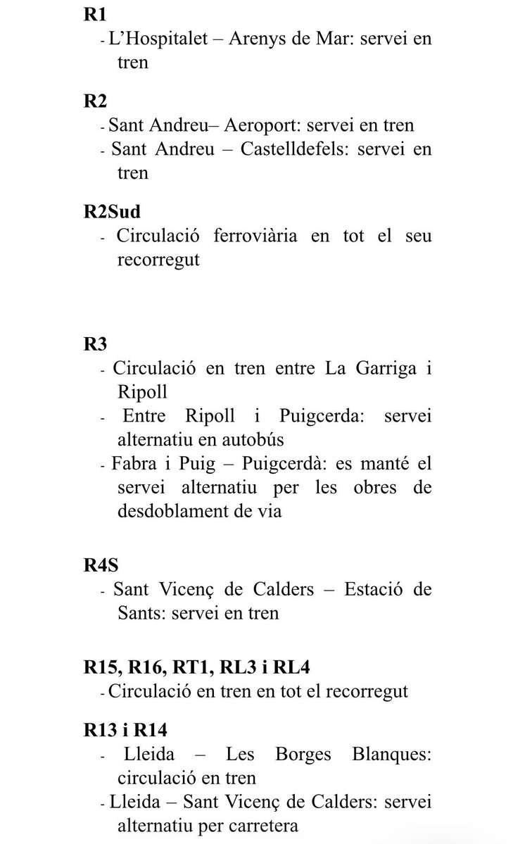 dignitatavies's tweet photo. Últim comunicat rebut de cara al servei (19:00h) https://t.co/8B94q6p5vY
