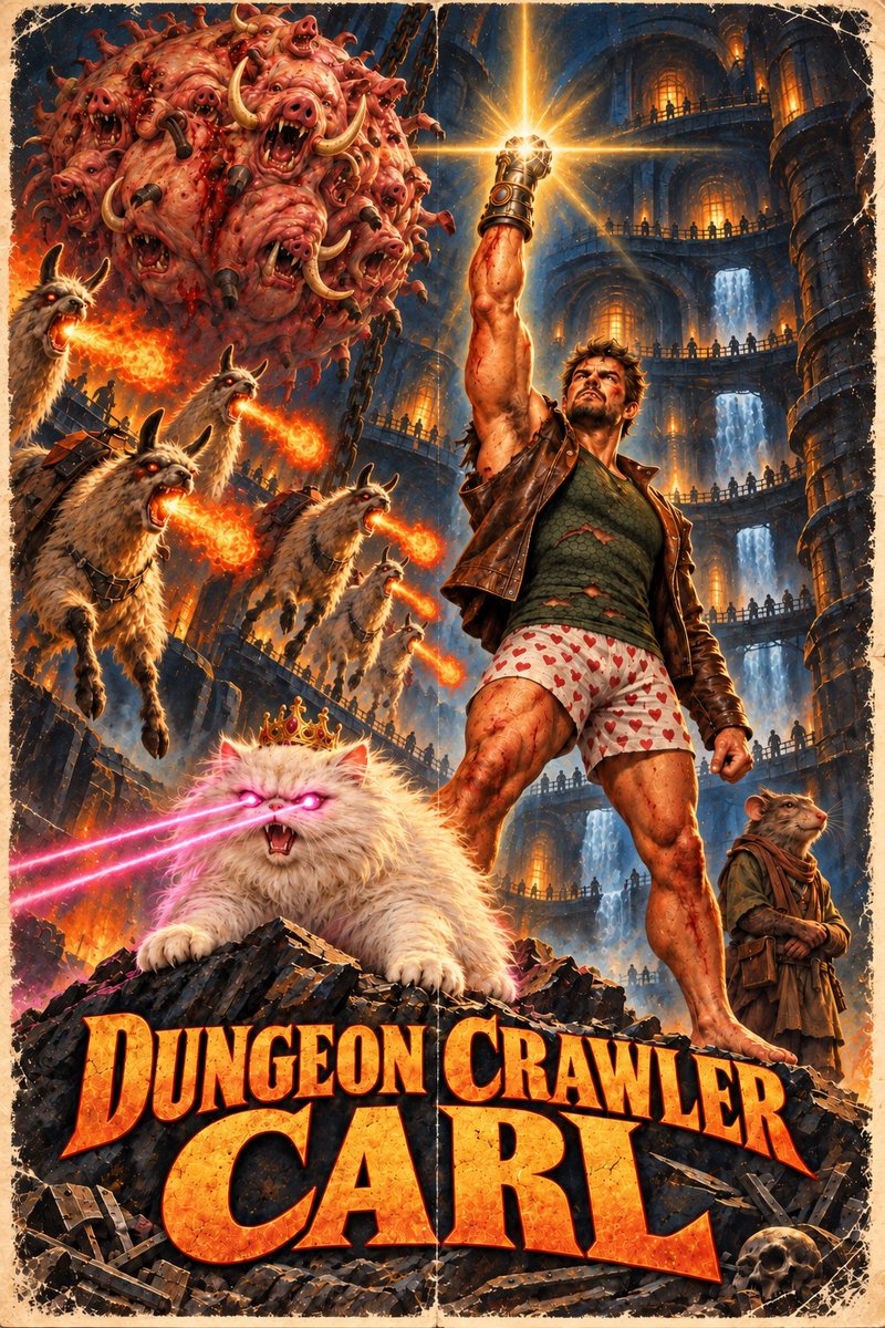 Legatesky's tweet photo. Dungeon Crawler Carl — Book One
#DungeonCrawlerCarl https://t.co/j3l9brqzxu
