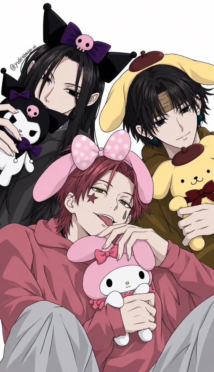 yudetamago_ol's tweet photo. カワイイ×アダルトリオ🖤🩷💛 https://t.co/b1VJN1MGfU