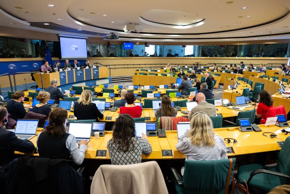 EP_Development's tweet photo. ‼️COMING UP at 19.30 - an @EP_Development Committee meeting in Strasbourg to vote on a draft report on Parliament's position on the Association of Overseas Countries and Territories (OCTs), including Greenland.

WATCH ⤵️
https://t.co/LwWHPNUHQx https://t.co/ayS546ritP