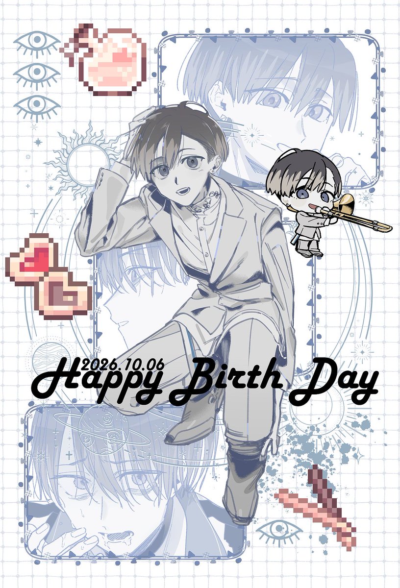 4okan23's tweet photo. #榧野尊誕生祭2026
ミコト誕生日おめでとう～！ https://t.co/AvTyhge2Sx